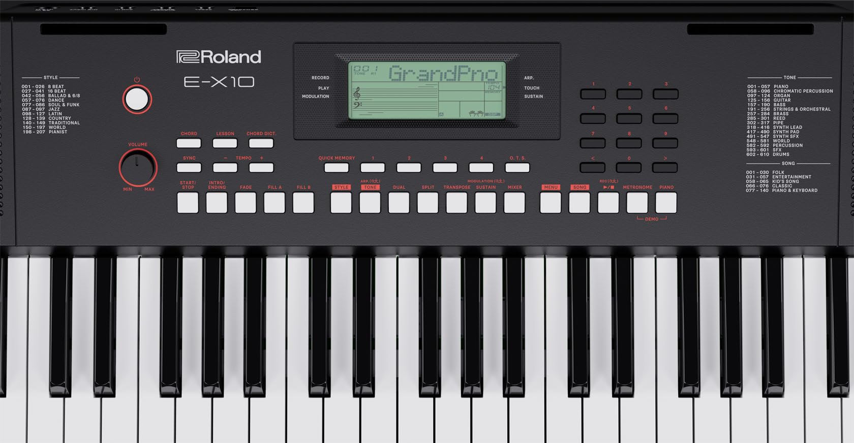 Amazon | Roland ローランド 電子キーボード ArreangerKeybord 61鍵盤